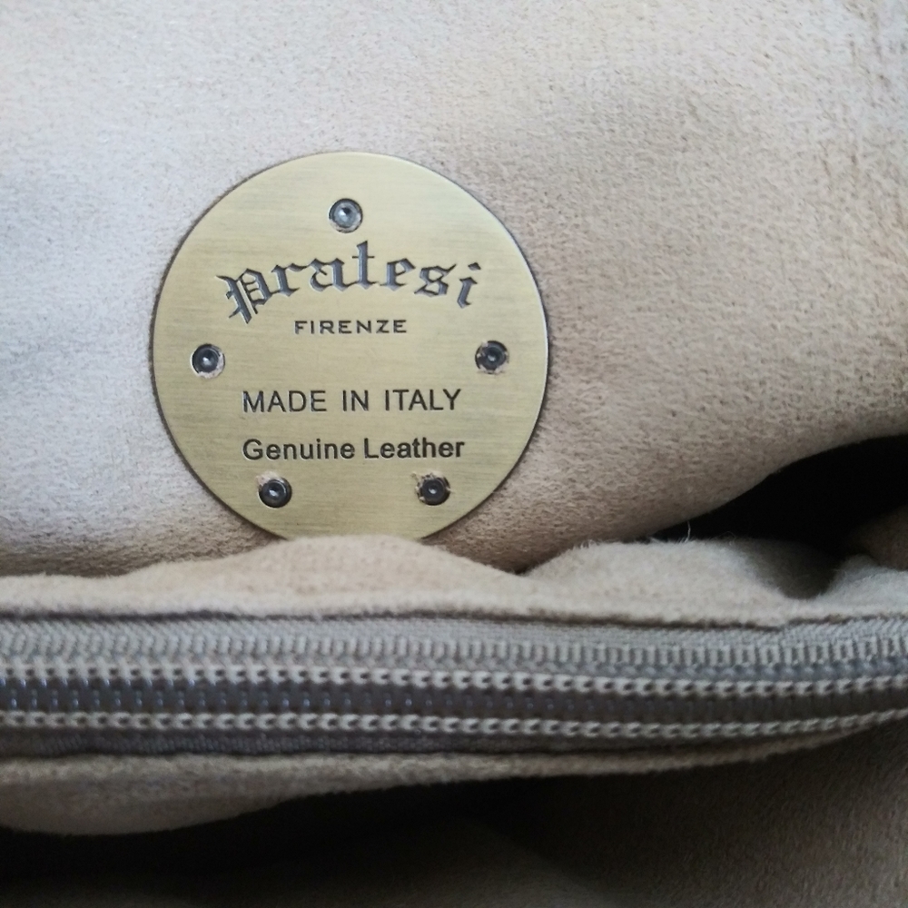 NWT PRATESI FIRENZE CROSSBODY SHOULDER BAG PURSE - Picture 4 of 12